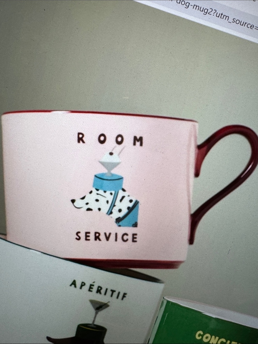 Nephthys Foster Stoneware Hotel Dog Mug